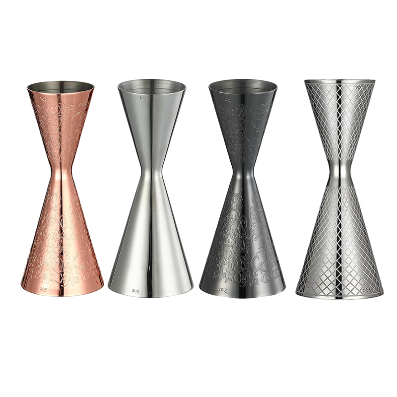 一体型ジガー ダブルカクテルジガーバーメジャー エッチングパ - Bitters Bottle Set のレビューと価格