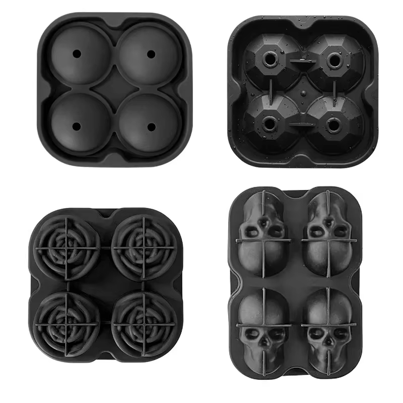 取り出しやすいトレイ ウイスキーパーティー用品に最適 シリコ - Ice Mold Sphere のレビューと価格